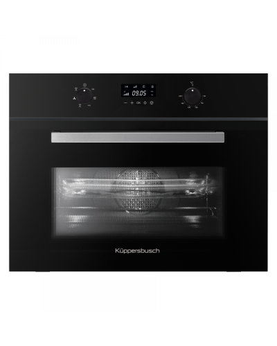 Компактный духовой шкаф с микроволнами Kuppersbusch CMK 6120.0 S