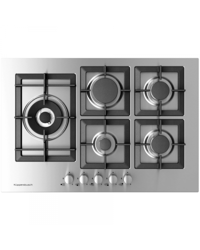 Газовая варочная панель Kuppersbusch GMS 7651.0 E стальная рамка