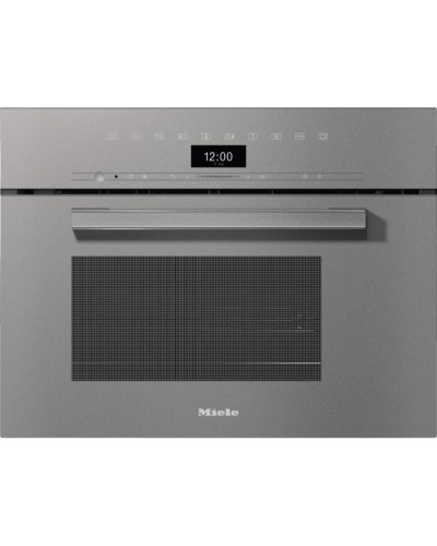 Пароварка с СВЧ Miele DGM7440 GRGR графитовый серый