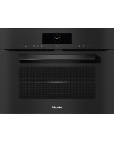 Духовой шкаф компактный с СВЧ Miele H7840BM OBSW черный обсидиан