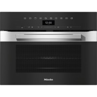Духовой шкаф Miele компактный с СВЧ H7440BM CLST сталь