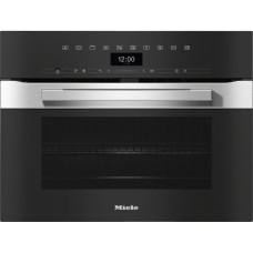 Духовой шкаф Miele компактный с СВЧ H7440BM CLST сталь