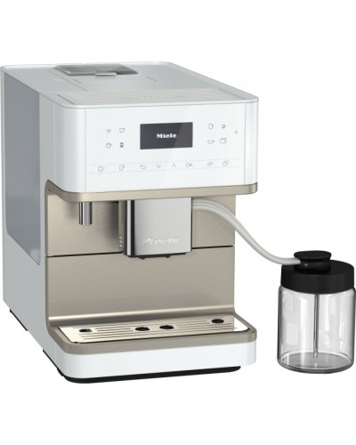 Кофемашина Miele CM6360 LOCM белый металлик