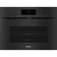 Духовой шкаф компактный с СВЧ Miele H7840BMX OBSW черный обсидиан
