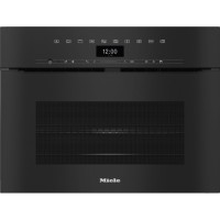 Духовой шкаф Miele компактный с СВЧ H7440BMX OBSW черный обсидиан