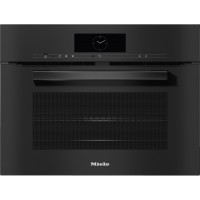 Духовой шкаф компактный с СВЧ Miele H7840BM OBSW черный обсидиан