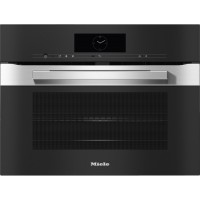 Духовой шкаф компактный с СВЧ Miele H7840BM CLST сталь